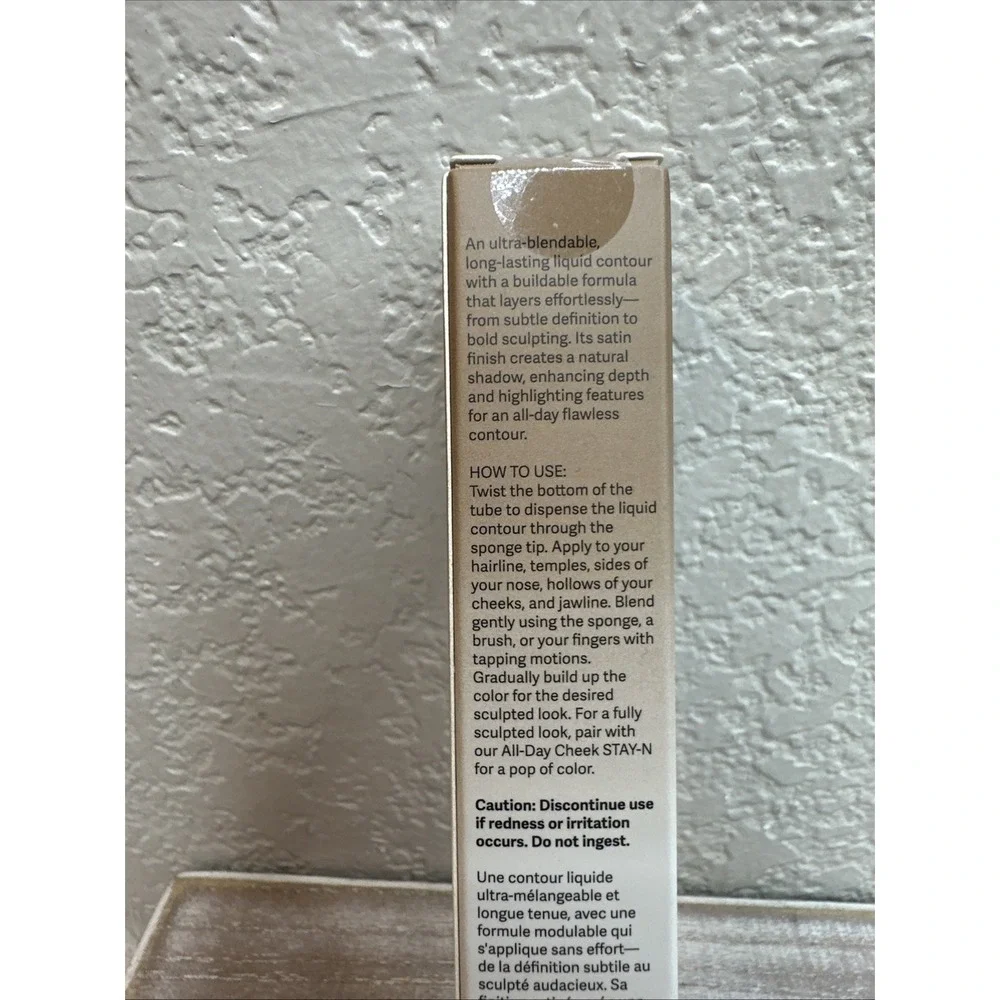 $10 🌙 Sacheu Stay-N All Day Liquid Contour 01 Giving Sas Light Cool FULL SZ NEW